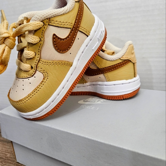 Force 1 LV8 ( TD) 4c Pearl White/Ale Brown-Sesame - Picture 3 of 8